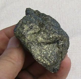 Mineral Specimen Of Copper Ore,  Bornite - Chalcopyrite,  From Bisbee. ,  Ariz.