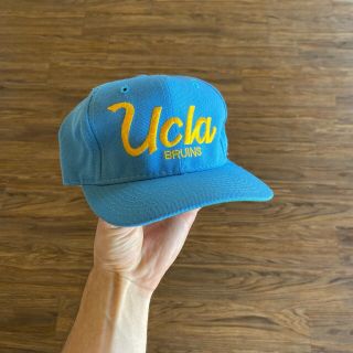 Euc Vintage Ucla Bruins Sports Specialties Script Snapback Hat Cap The Pro
