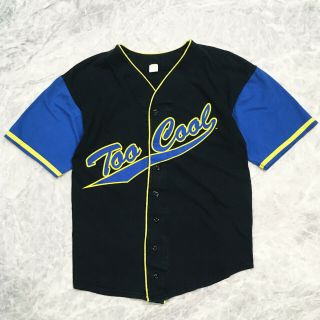 Vintage Wwf 2000 Too Cool Baseball Jersey Wrestling Shirt Size M