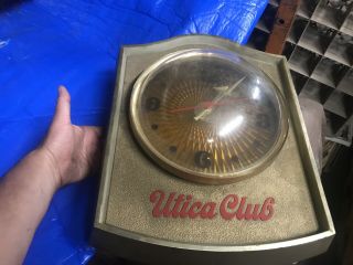 Vintage Utica Club Beer Clock