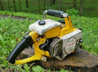 Vintage Montgomery Wards 4.  0 Chainsaw,  65cc,  Same As Remington Pl - 5.  Runs Well