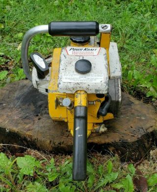 Vintage Montgomery Wards 4.  0 Chainsaw,  65cc,  Same as Remington PL - 5.  RUNS WELL 3