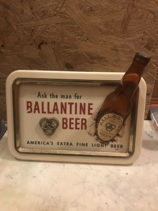 Ballantine Beer Bottle Sign