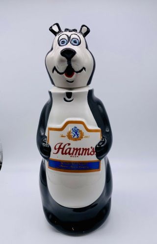 Hamm’s Beer Bear 1972 Vintage Decanter - Ceramarte,  Brazil