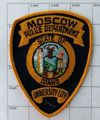 Moscow Police Department (idaho) Patch