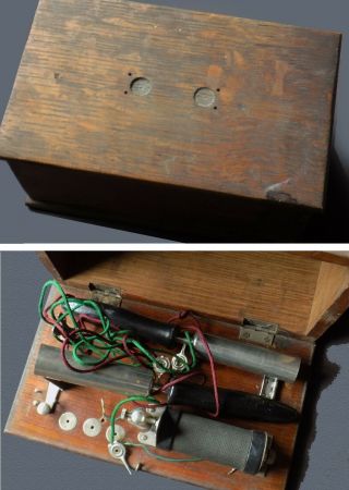 Antique No.  4 D.  D.  Home Medical Apparatus Electrical " Quack " Device 1900 - 10
