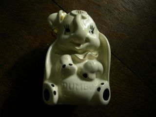 Vintage Walt Disney Dumbo Ceramic Bank