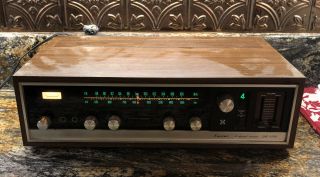 Vintage Sansui 4 - Channel Stereo Receiver Qr - 1500 Powers On Good Shape