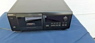 Vintage Sony Cdp - Cx50 Mega Storage Cd Player