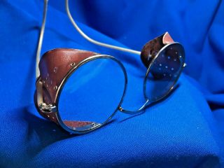 Vintage Willson Safety Goggles Glasses Steampunk