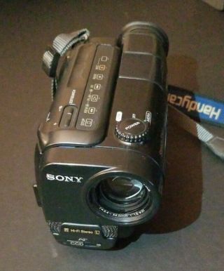 Vintage Sony Video Camera Recorder Hi8 - Ccd - Tr500 Handycam