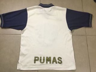 VTG 1998 Nike Pumas UNAM White Jersey Size S small soccer futbol jersey mexico 3
