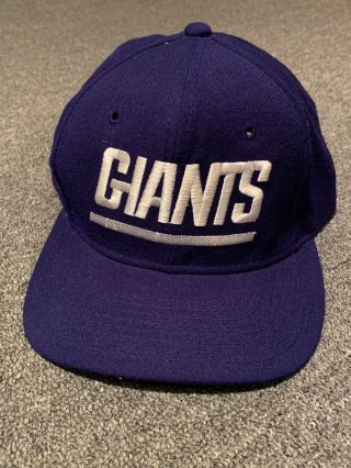 Vintage York Giants Macgregor Sports Specialties Wool Snapback Hat The Pro