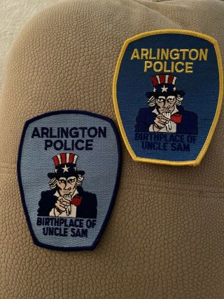 Arlington Police Massachusetts Birthplace Of Uncle Sam Prototype