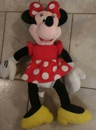 Disney Minnie Mouse Large 28 Inch Plush Doll
