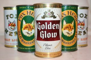 Golden Glow Pilsener Beer 12 Oz 1950 