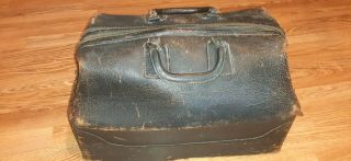 Antique Leather Doctors Travel Bag The Statler Bag Co.