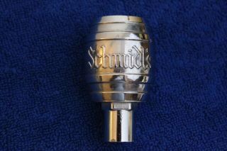 Chrome Schmidts Beer Ball Beer Tap Gear Shift Knob Handle Accessory Barrel Pa