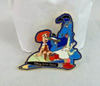 Walt Disney World Pin - Artist Choice 2000 3 - The Reluctant Dragon - Signed