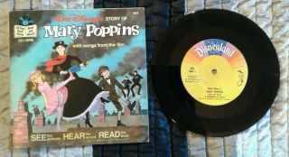 Read Along Book And Record Mary Poppins