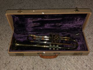 Vintage Getzen Deluxe Trumpet - 1950s