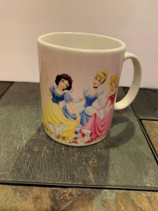 Disney Princess Coffee Mug Cup Cinderella,  Snow White,  Sleeping Beauty By Gibson