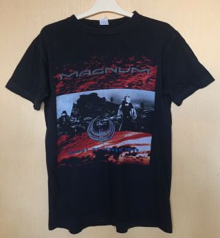 Magnum Concert Shirt 1988 Wings Of Heaven World Tour Vintage Size M