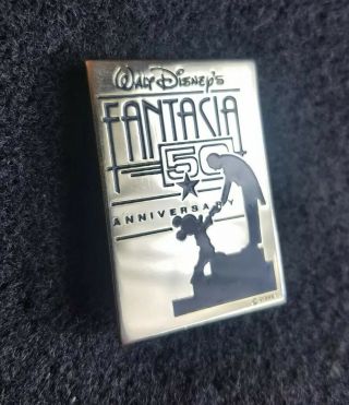 Fantasia 50th Anniversary Mickey & Stokowski Disney Pin U12