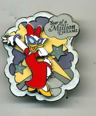 Disney Year Of A Million Dreams Daisy Duck Big Star Pin Le 1500
