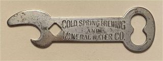 1910s Cold Spring Minn Brewing & Mineral Water Key Style Bottle Opener B - 19 - 114