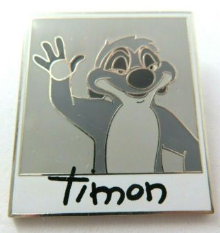 Disney Pin Characters & Cameras Mystery Timon Chaser Le 250 99790