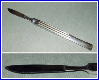 Wwii German Antique Medical Surgical Scalpel Vintage Gift For Doctor 