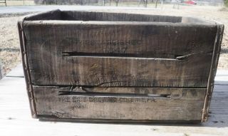 Rare Vintage Koehler Beer Erie Brewing Co Wood Beer Crate Box