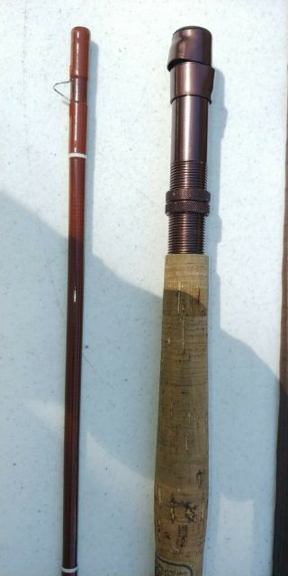 Vintage Fenwick Fly Rod,  FF806 8’ 3 1/8oz No.  6 Line With Hard Case and Bag 3