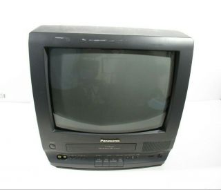 Vintage Panasonic 13 - Inch Tv/vcr Combo Pv - M1347a