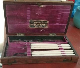Civil War Era Codman & Shurtleff Surgical & Dental Instruments