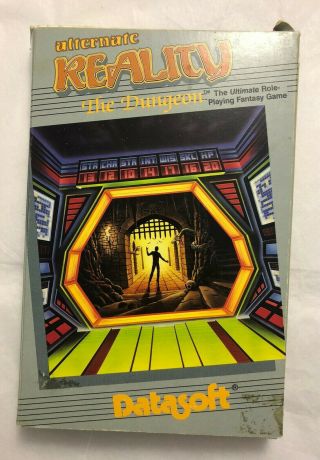 Alternate Reality: The Dungeon,  Apple Ii 2 Vintage Video Game,  Datasoft