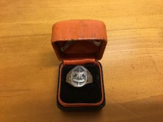 Vintage Boy Scout Ring Sterling