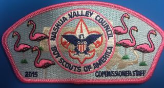 Nashua Valley Council Commissioners Staff Shoulder Patch