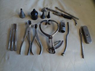 Antique/ Vintage Dental Dentists/doctors Medical Operating Instruments Tools