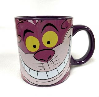 Disney Store Cheshire Cat Alice In Wonderland Coffee Mug Pink/purple