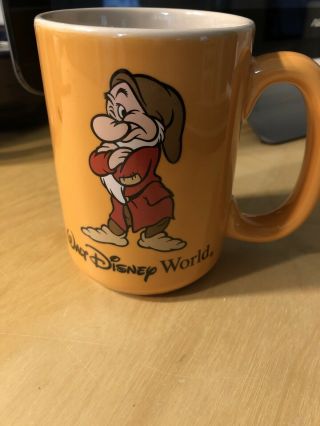 Walt Disney World Grumpy Mug Euc