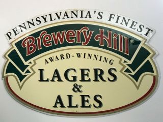Pennsylvania’s Finest Brewery Lagers & Ales Lion Brewery Vintage Beer Metal Sign 3