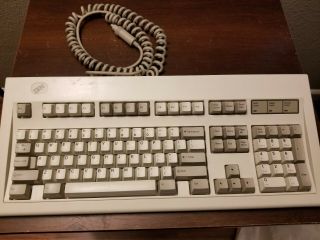 Ibm 1391401 Model M Vintage Clicky Keyboard With Detachable Cable Ps/2 Connector