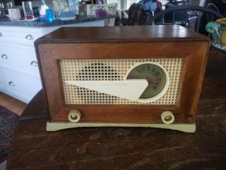 Vintage Philco Transitone Model 49 - 506 Tabletop Radio Great Retro Look
