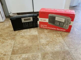 Realistic Dx - 440 Vintage Pll Synthesized Communication Receiver Am/fm/lw/mw