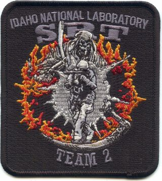Idaho Id National Lab Department Of Energy Doe Special Srt Swat Police Patch