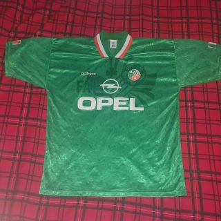 Ireland World Cup 1994 Home Football Soccer Shirt L Large Mans - Vintage/retro