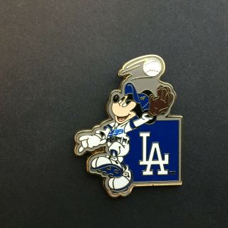 Mickey Mouse Major League Baseball Player - Los Angeles Dodgers Disney Pin 47892
