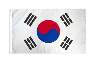 2x3 South Korea Flag Korean Banner Asian Pennant Indoor Outdoor 24x36 inch 3
